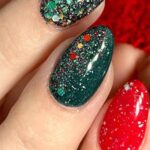 Playful Glitter Nails Design Ideas