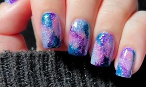 Playful Glitter Nails Design Ideas