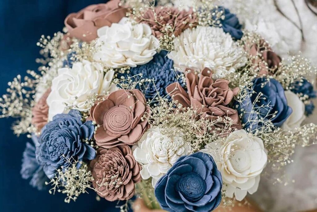 Elegant Wedding Bouquet Flowers